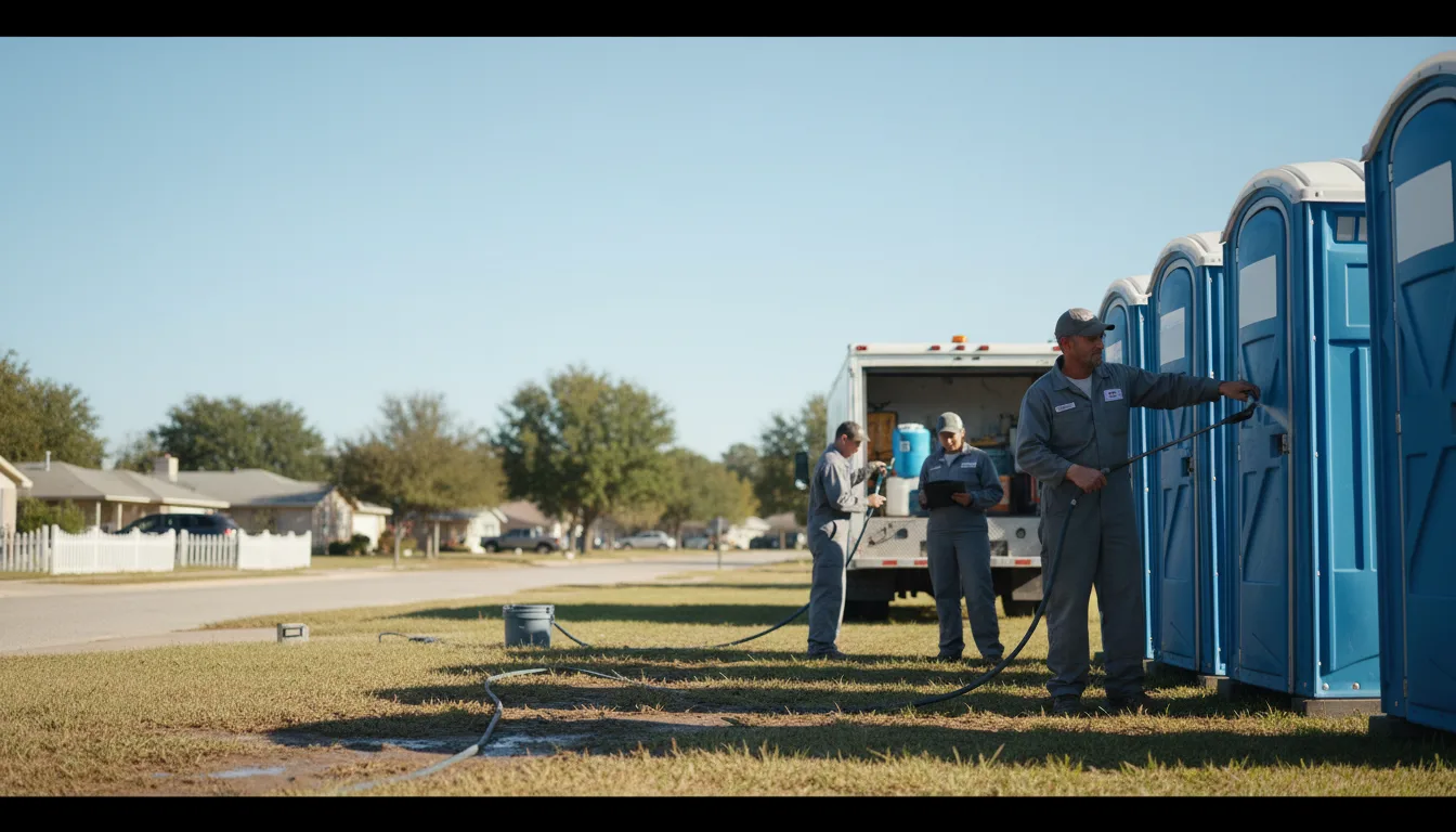 Long-Term Portable Toilet Rental in Goodland, IN near me